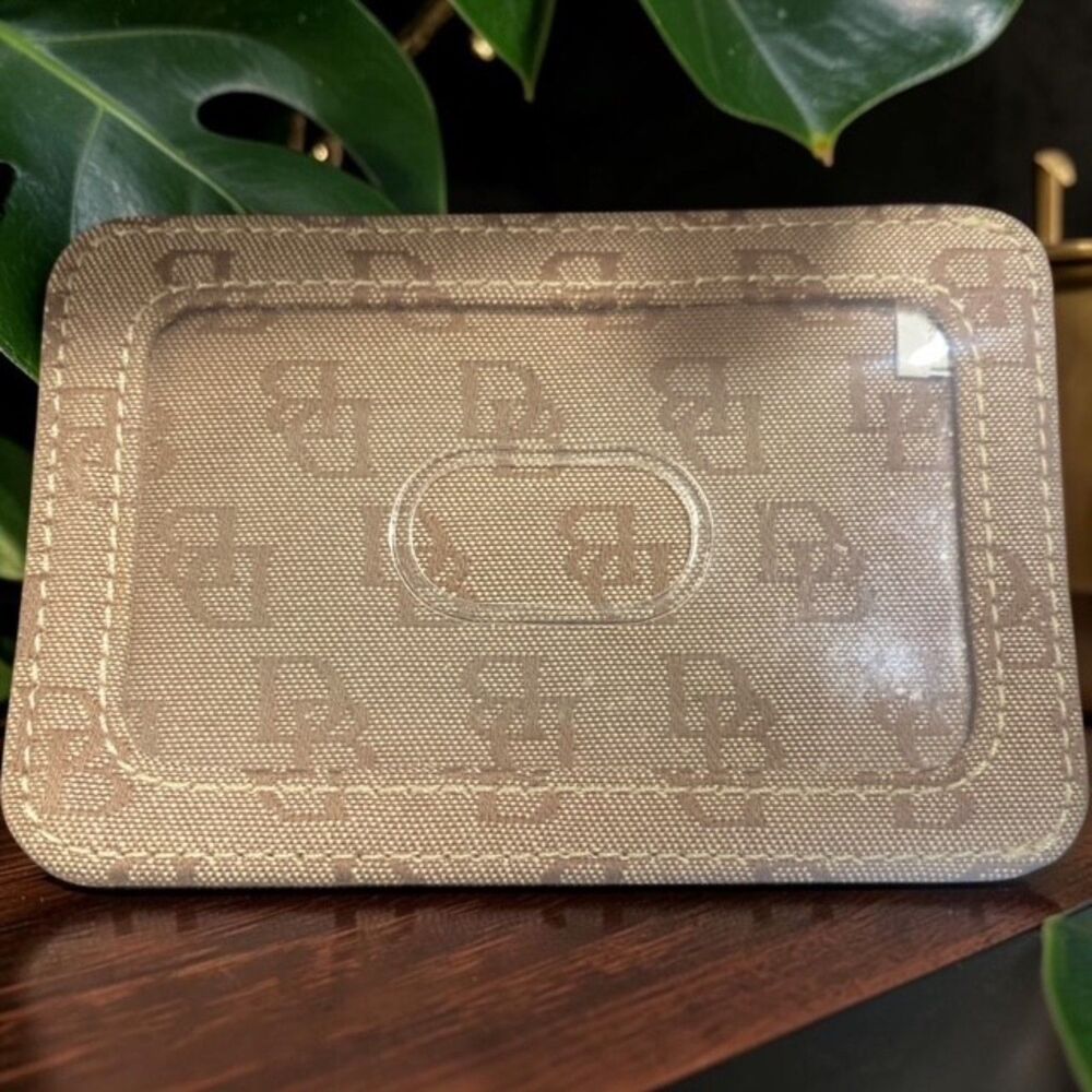 Vintage Dooney & Bourke Signature Monogram Satchel Bag - Tan Y2K Retro Chic EUC - Picture 6 of 6